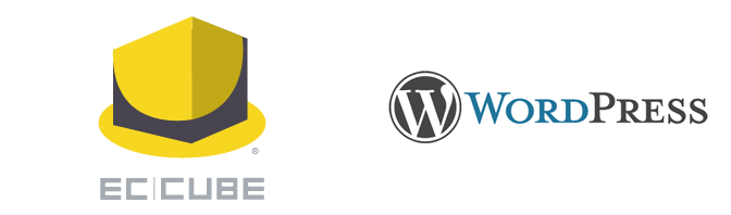 EC-CUBE　Wordpressロゴ